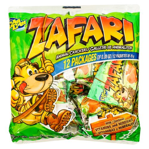 Galleta dulce Can Can Zafari 12 Uds - 300 g