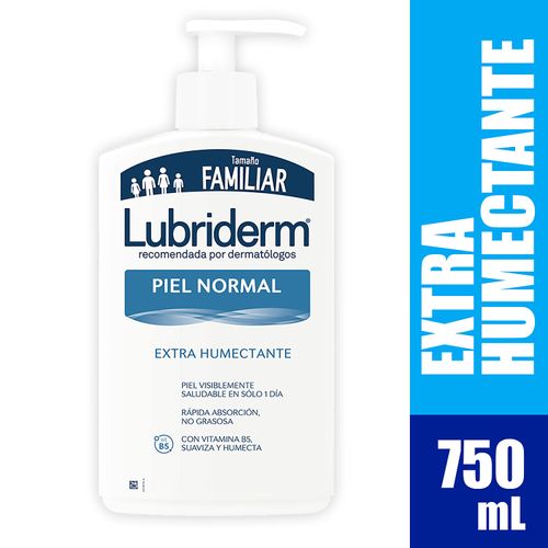 Crema Corporal Lubriderm Piel Normal, Extra Humectante - 750 ml