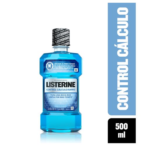 Enjuague Bucal Listerine Control Cálculo / Sarro - 500 ml