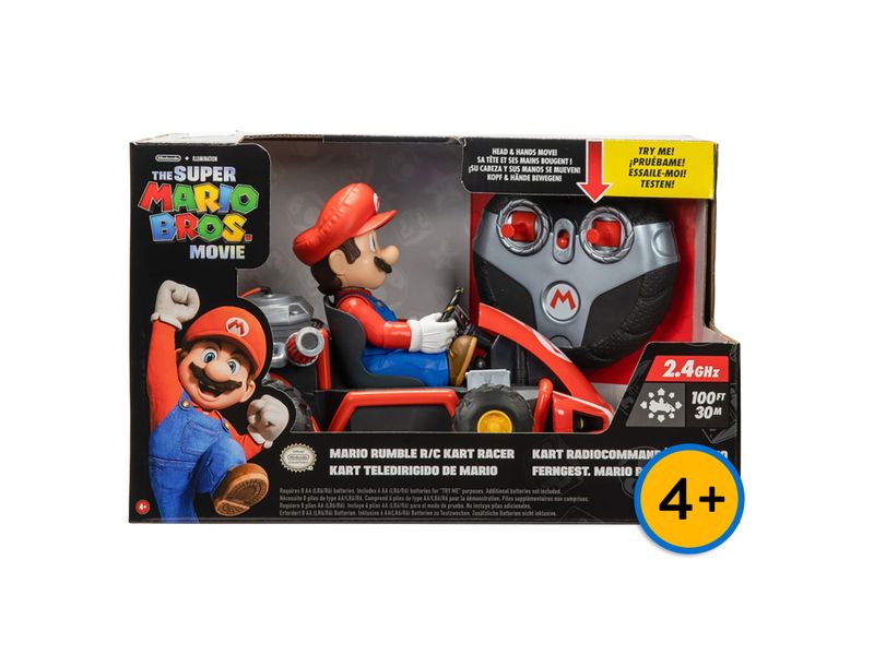 Veh-culo-Marca-Super-Mario-Movie-Con-Radio-Control-Kart-Teledirigido-Mario-M-s-De-3-A-os-5-35672