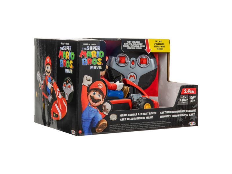 Veh-culo-Marca-Super-Mario-Movie-Con-Radio-Control-Kart-Teledirigido-Mario-M-s-De-3-A-os-6-35672