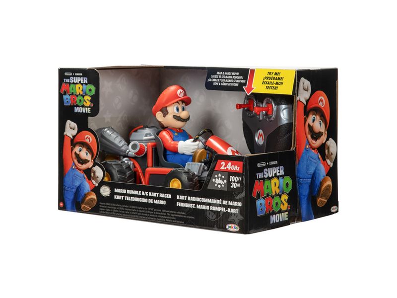 Veh-culo-Marca-Super-Mario-Movie-Con-Radio-Control-Kart-Teledirigido-Mario-M-s-De-3-A-os-7-35672