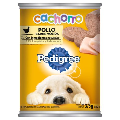 Alimento Humedo Pedigree Nut Comp Para Cachorro.En Lata - 12x375 g