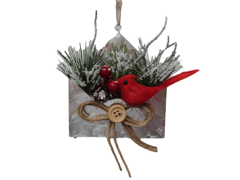 Adorno-Marca-Holiday-Time-Para-rbol-De-Navidad-Farol-Con-Sobre-2-26202
