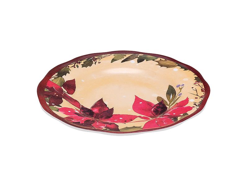 Plato-Holiday-Time-De-Melamina-Color-Rojo-Y-Blanco-8-plg-2-36763