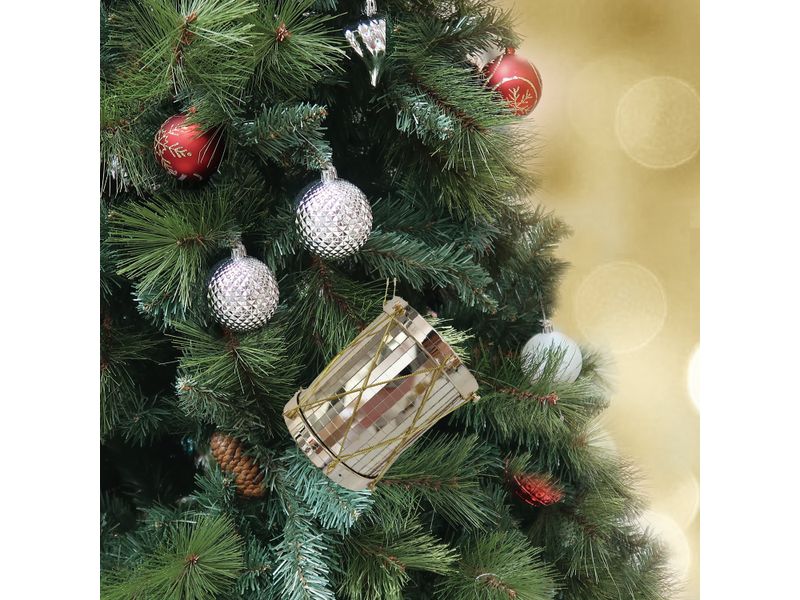 Adorno-Marca-Holiday-Time-Para-rbol-De-Navidad-Tambor-Jumbo-13-26214