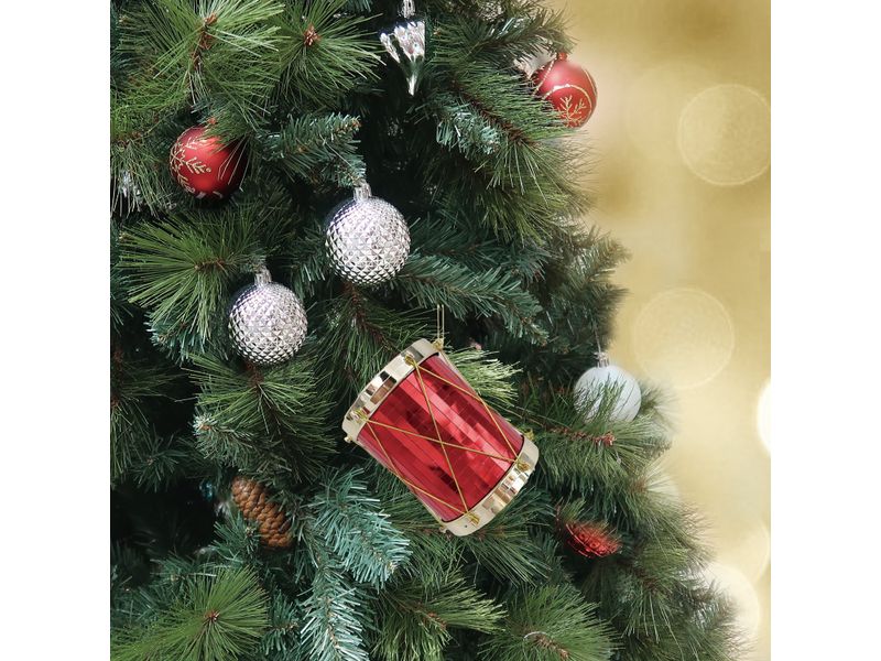 Adorno-Marca-Holiday-Time-Para-rbol-De-Navidad-Tambor-Jumbo-14-26214