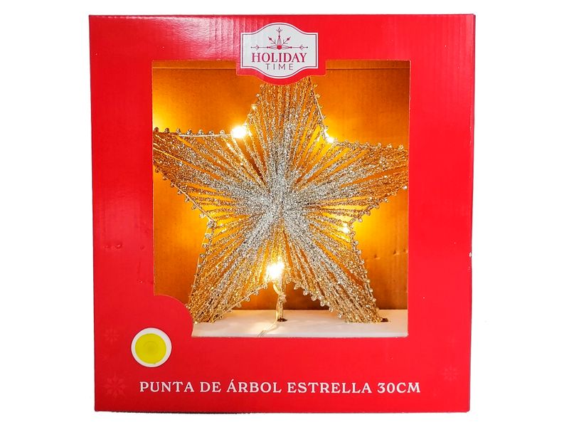 Punta-para-rbol-marca-Holiday-Time-clip-con-forma-de-estrella-30cm-5-39625