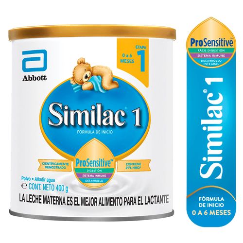 Fórmula Infantil Similac® 1 ProSensitive, 0 A 6 Meses - 400 g