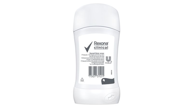 Comprar Desodorante Rexona Clinical Dama Expert Antibacterial Aerosol -  150ml