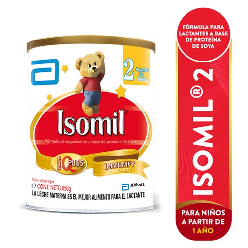 Fórmula Infantil Isomil® 2, A Partir De 1 Año - 850 g