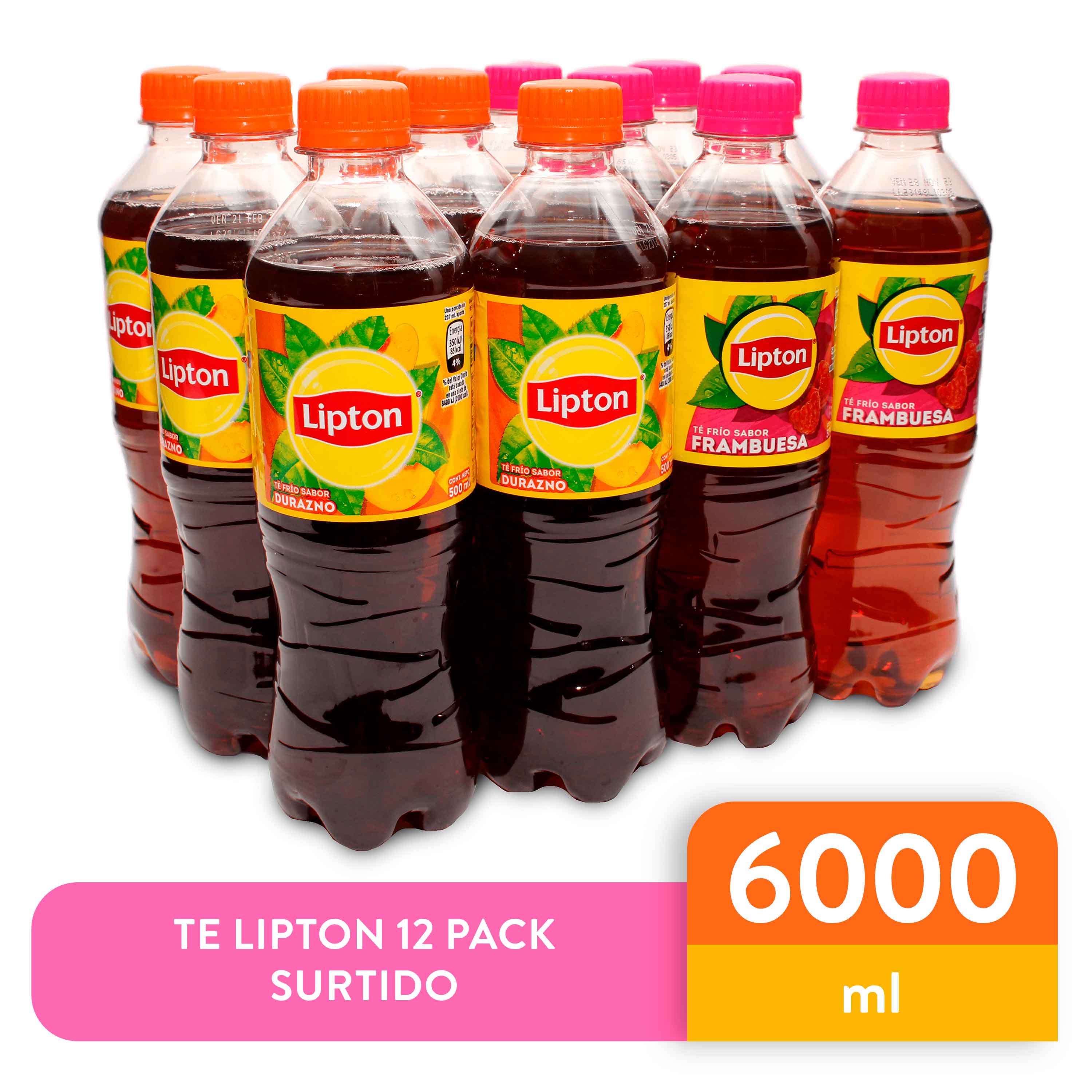 Comprar Te Lipton 12 Pack Surtido - 6000 ml | Walmart Salvador - Maxi ...