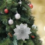 Flor-navide-a-marca-Holiday-Time-decorativa-con-clip-14cm-8-38466