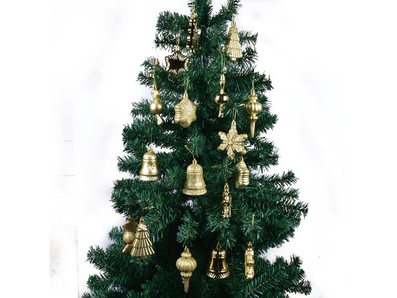 Adorno-Para-Arbol-Holiday-Time-Color-Rojo-Brillante-Set-De-3-Unidades-5-35869