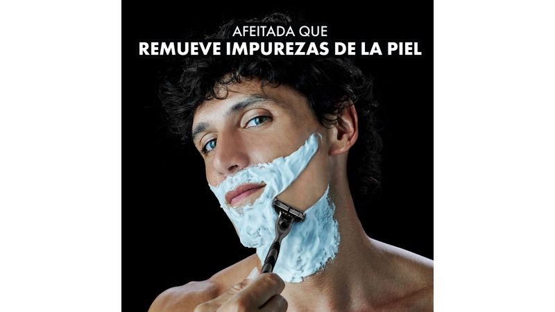 Comprar Afeitadora Recargable para hombre Gillette Mach3 con tres hojas más  fuertes que el acero 1 unidad