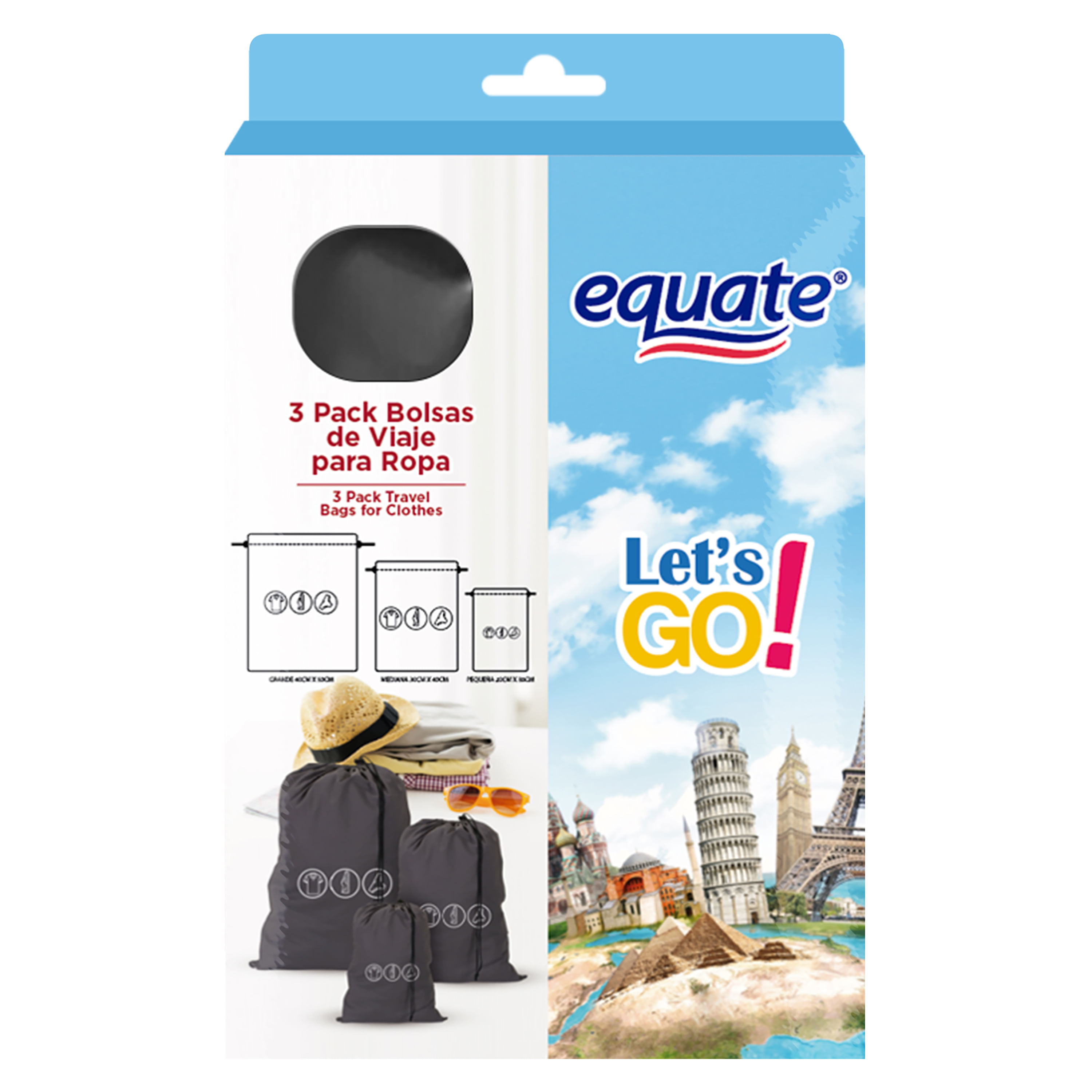 Comprar Kit Equate De Cuidado Personal Para Viaje