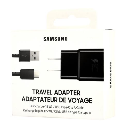 Samsung Cargador Type C 15W Negro