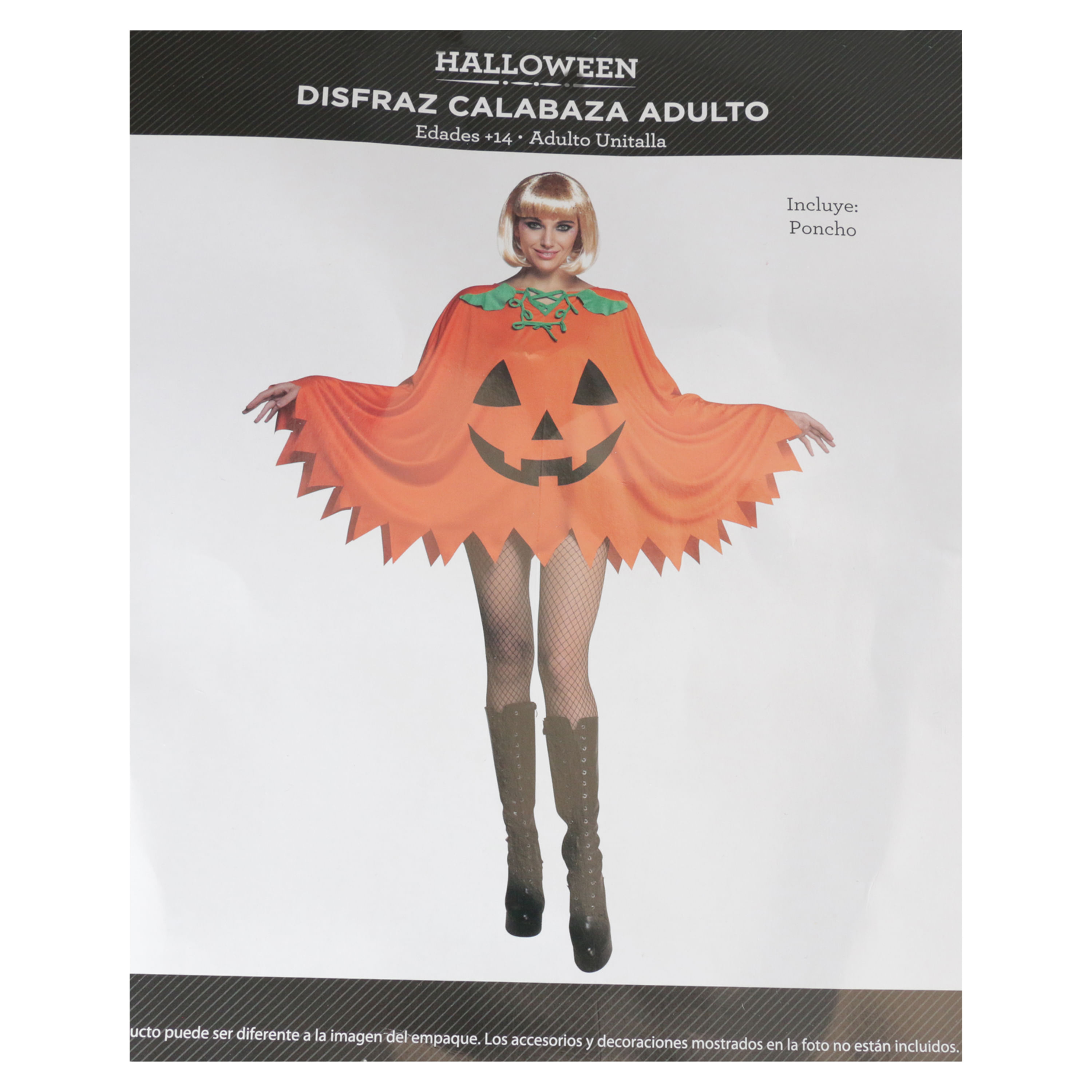 Comprar Disfraz Hallowen Adulto Marca Way To Celebrate Calabaza | WalmartEl  Salvador