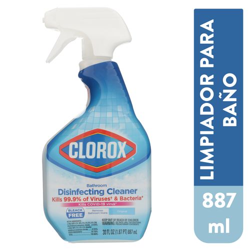 Limpiador De Baños Clorox 887Ml