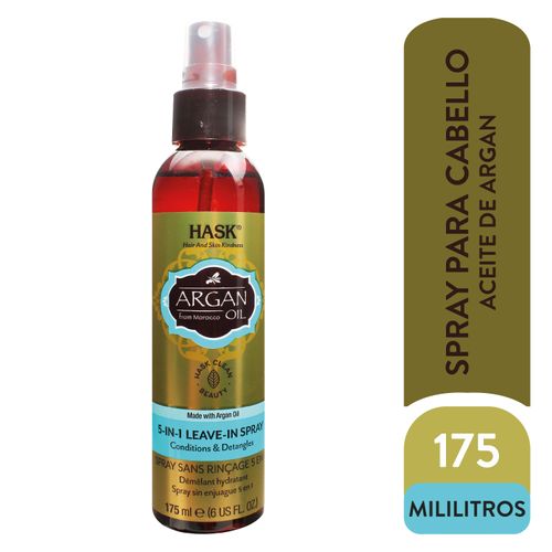 Spray Hask Ace De Argan 5En1 Sin Enjuage - 175 ml