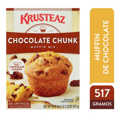 Chocolate Krusteaz Chunk Muffin 517 g