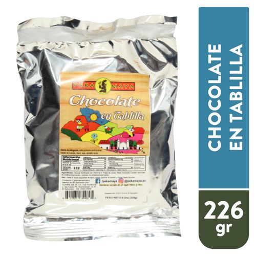 Chocolate En Tablilla Pekamaya - 226 g