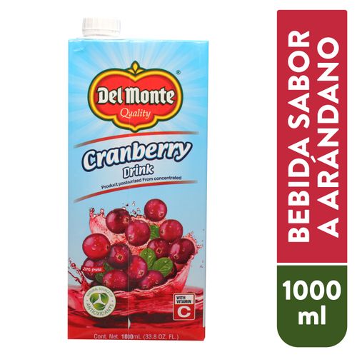 Bebida Delmonte Sabor A Arandanos Sin Azucar - 1000 ml