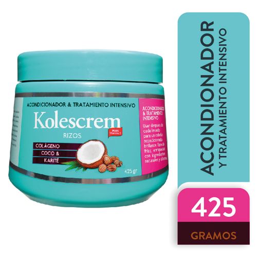 Kolescrem Cabello Rizo Acondicionador Y Tratamiento Intenso - 425 g