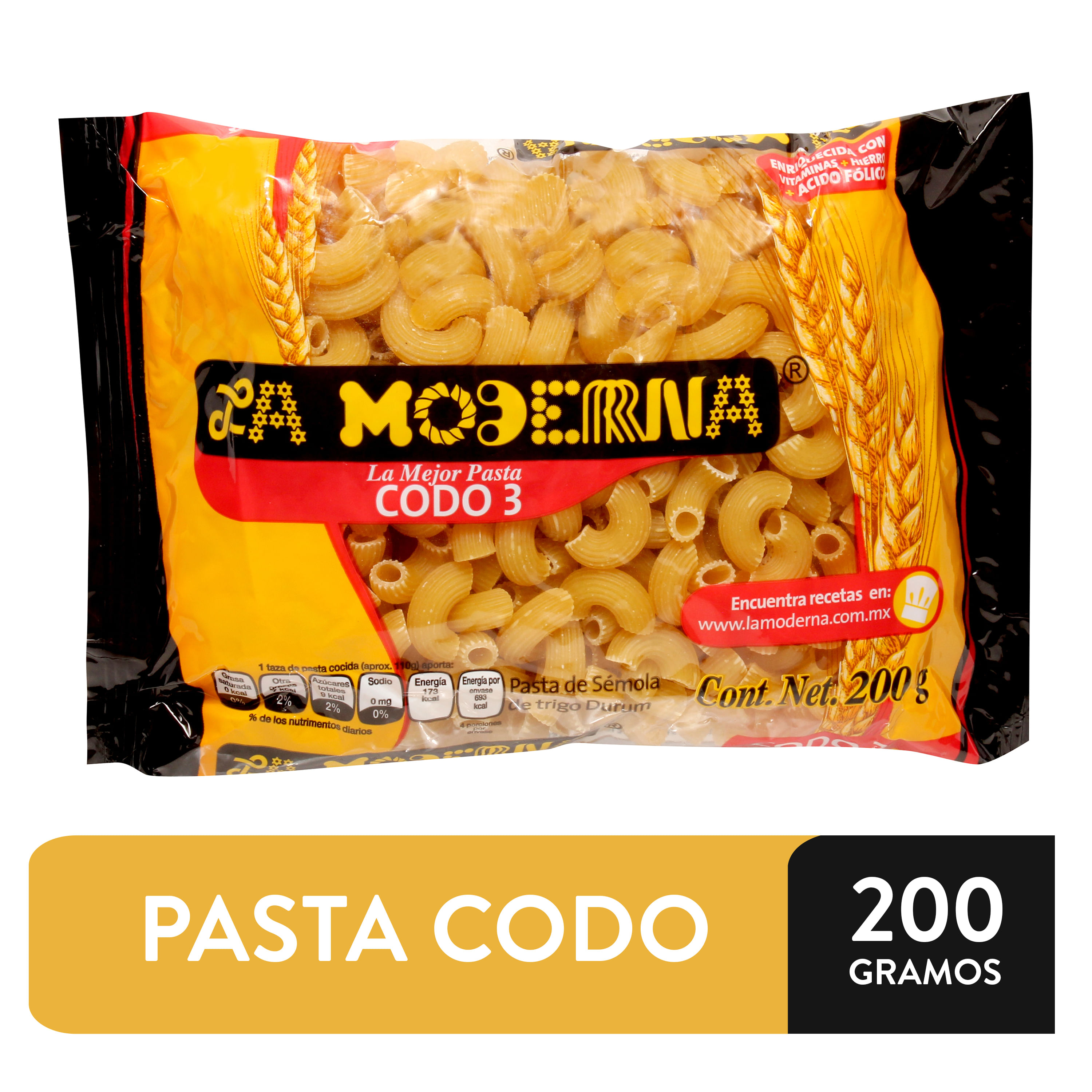 Pasta-La-Moderna-Codo-N3-200Gr-1-6387