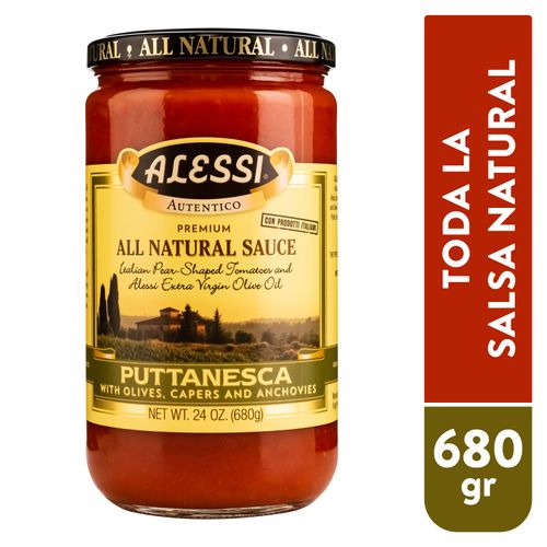 Salsa Alessi De Tomate Puttanesca