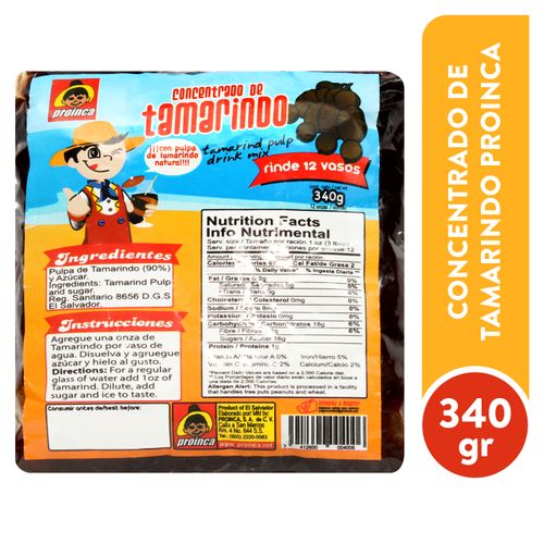 Bebida Proinca Tamarindo Pasta 340 g