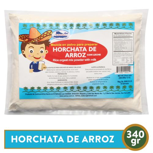 Bebida En Polvo Inalsa Horchata Arroz - 340 g