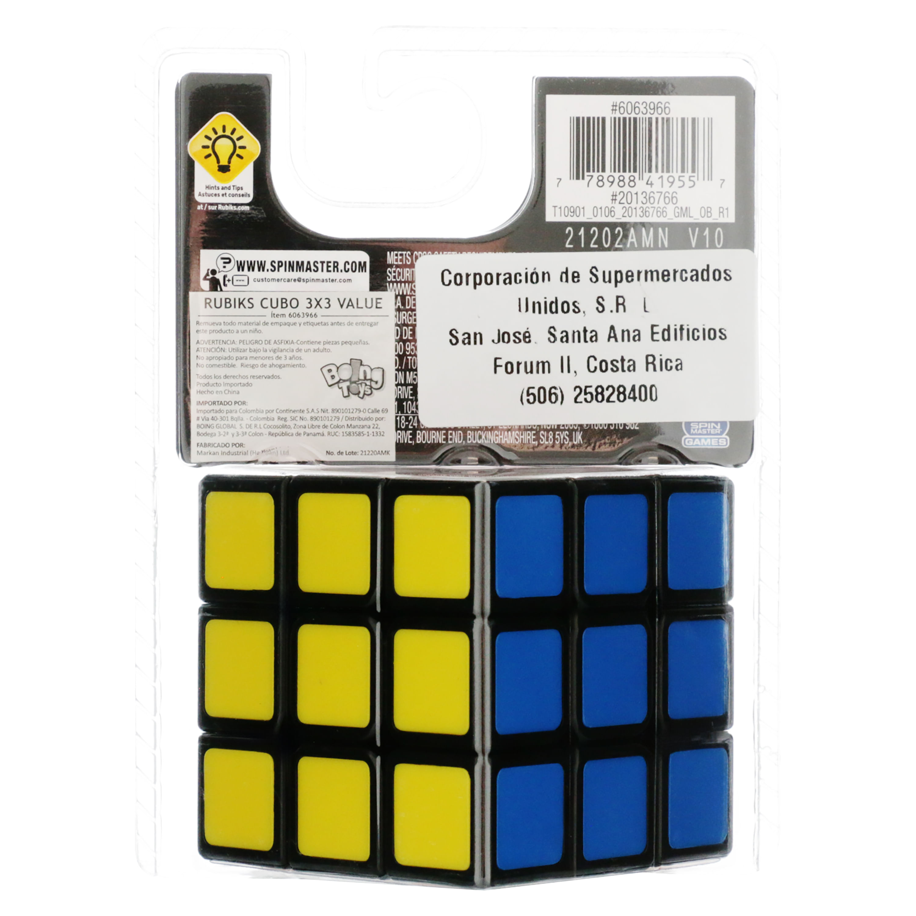 Cubo Rubik 3X3 - Autobrinca Online