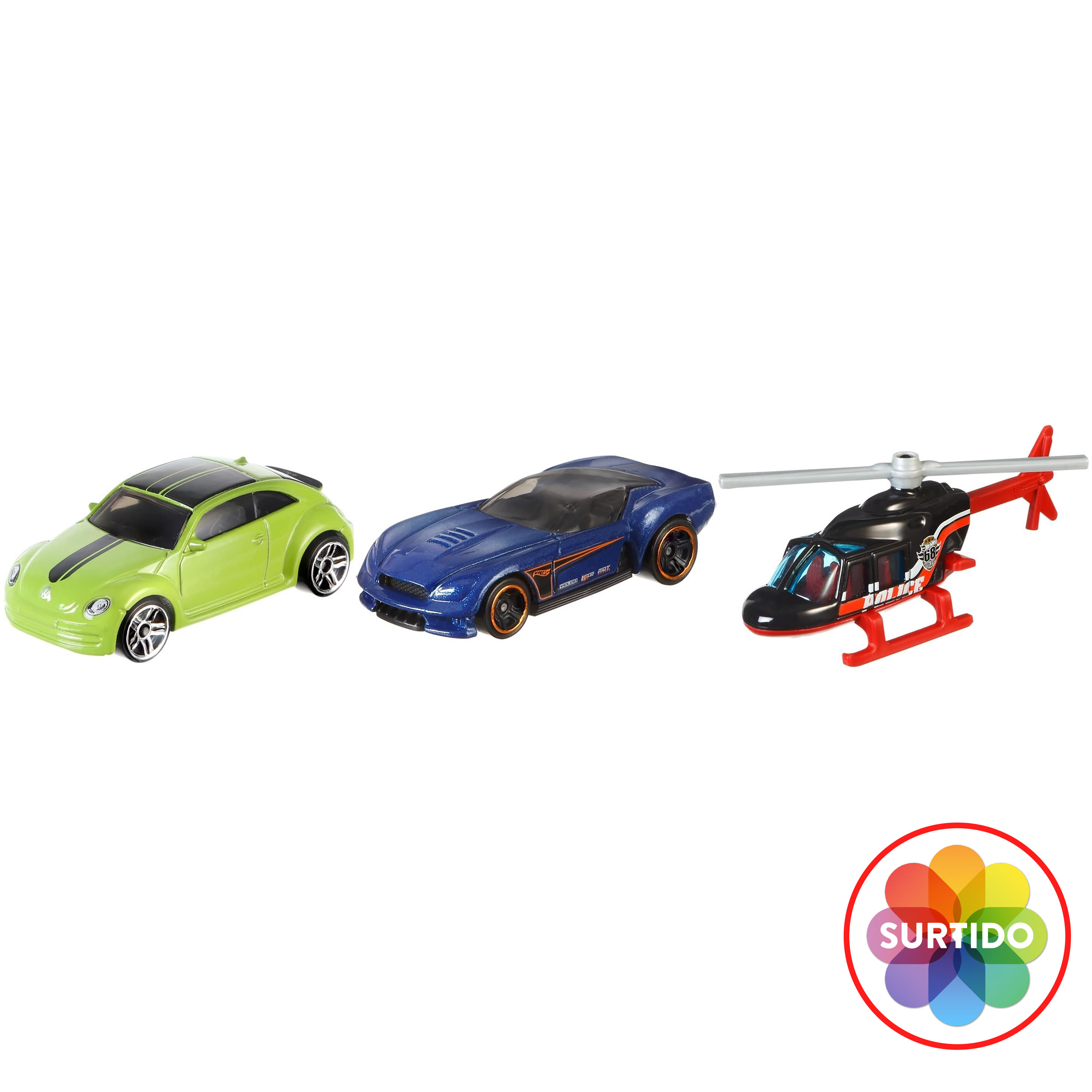 Pack De 3 Coches Hot Wheels Surtidos - Aliss