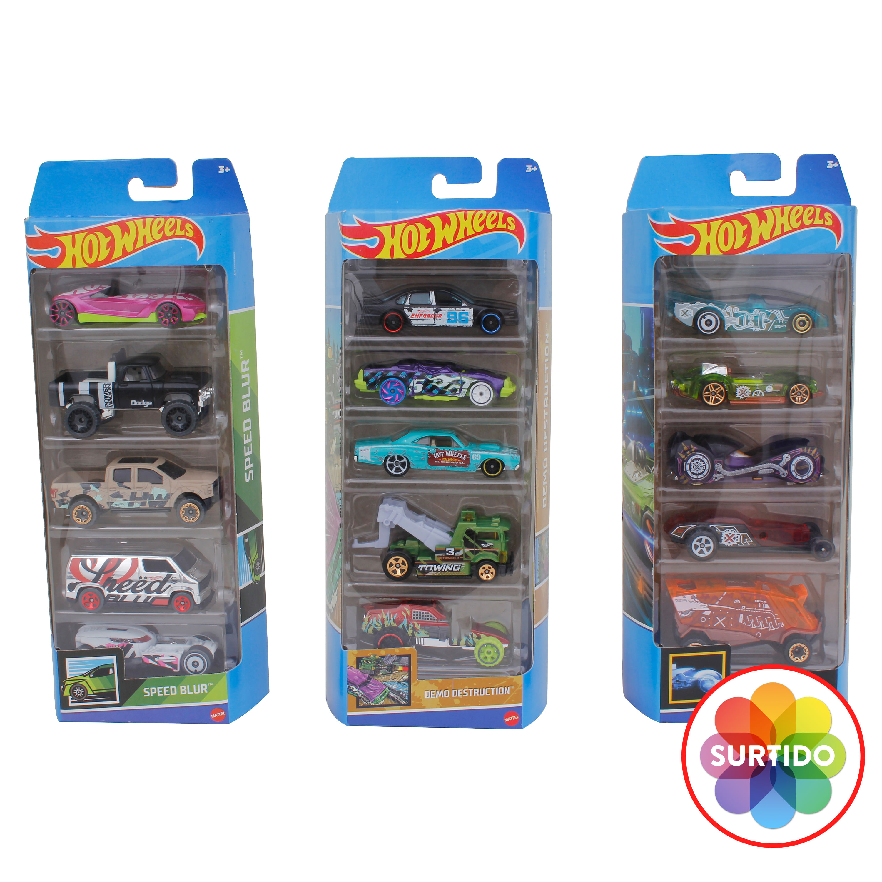 Pack De 3 Vehiculos Hot Wheels — DonDino juguetes