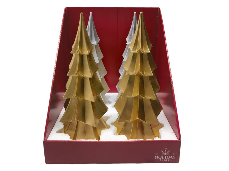 Adorno-rbol-Holiday-Time-color-plata-o-dorado-26cm-2-38697