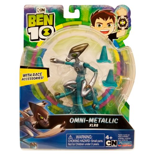 Juguete Ben 10 Figura 5 Metallic Xlr8