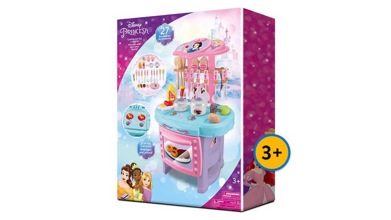 Comprar Cocina Disney Princess con luz y sonido Walmart El Salvador