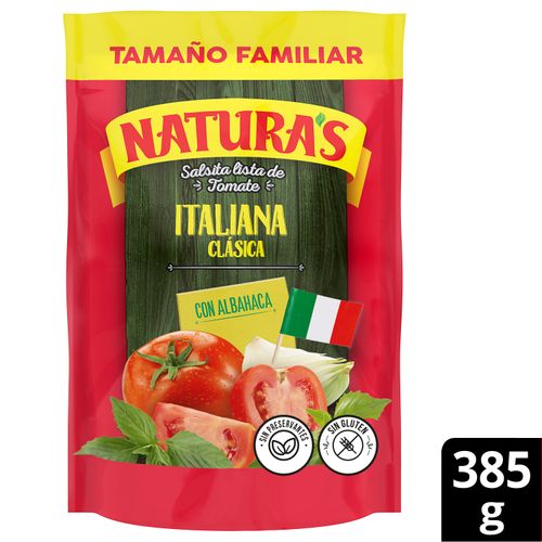 Salsa de Tomate Naturas Italiana - 385 g