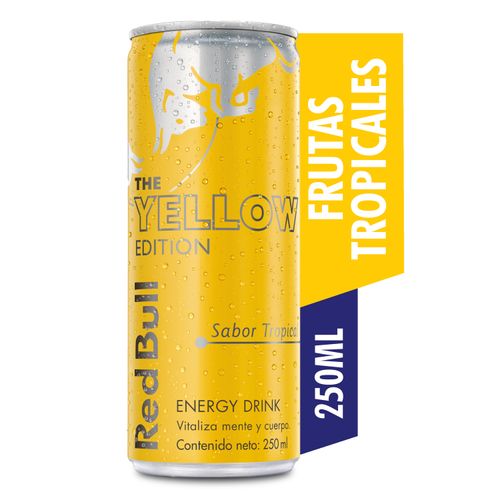 Bebida energizante Red Bull the yellow edition - 250 ml