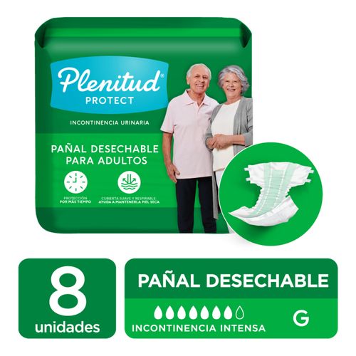 Pañales Para Adulto Plenitud Classic G 8U