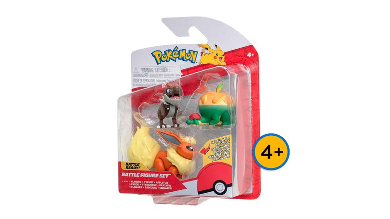  Pokémon Set de juguetes de figuras de batalla con