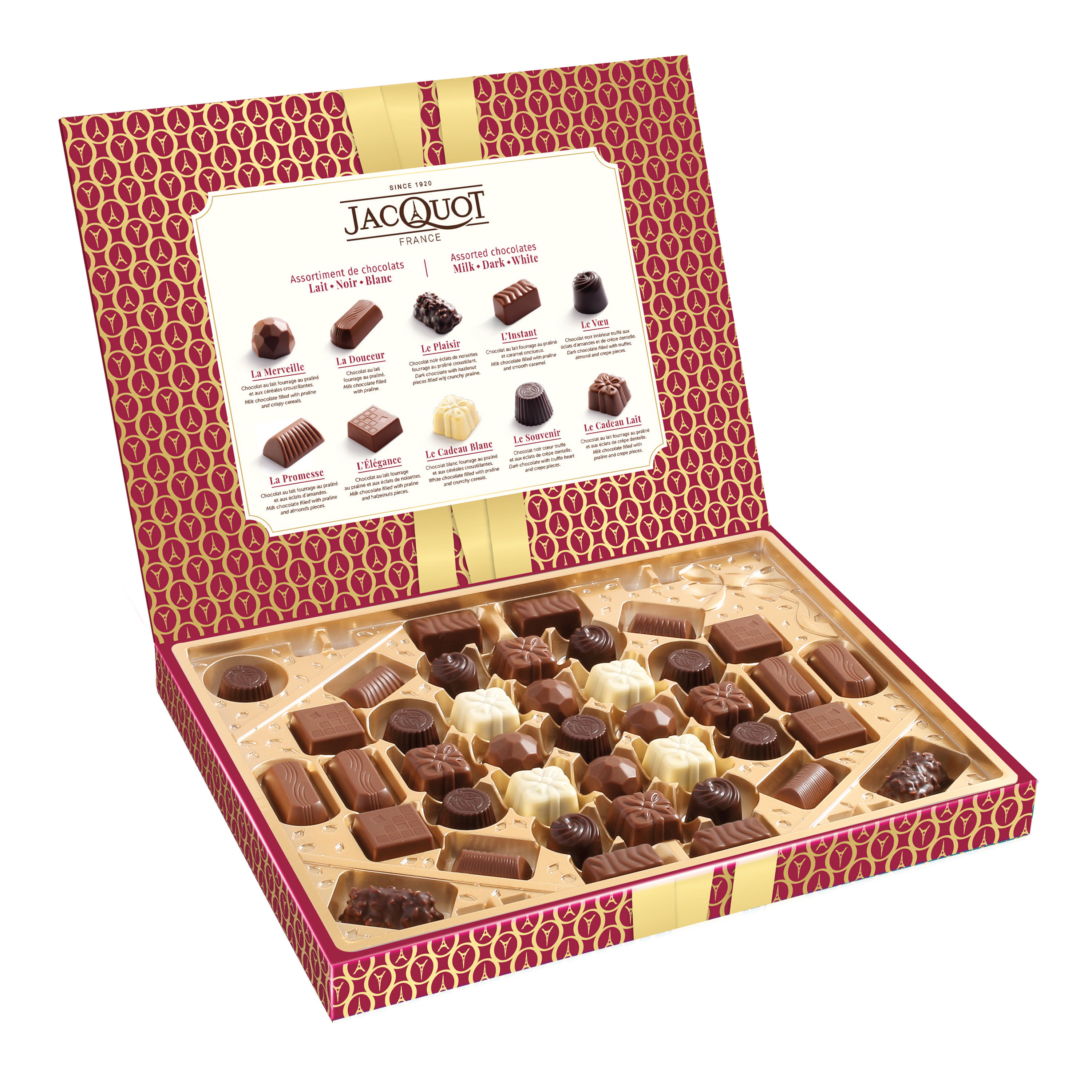 Caja Roja 300 gr Chocolates Surtidos – D'Vicar