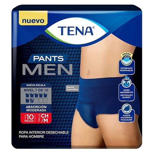 Pants Tena Maxi Protect For Men Talla M - 10 Unidades