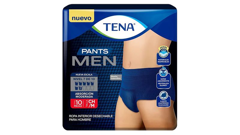 Pañales Para Adultos Tena Pants Maxi Protect 10 Piezas