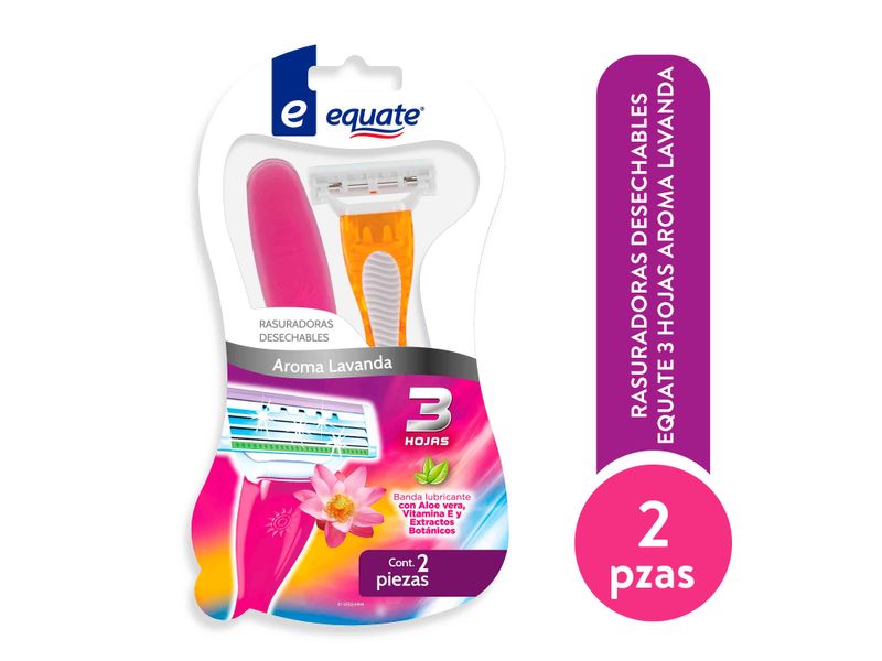 Rasuradoras-Desechables-Equate-3-Hojas-Aroma-Lavanda-2Pzas-1-36282