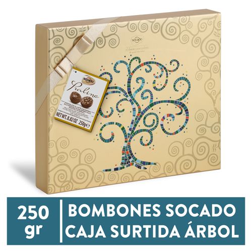 Bombones Socado, caja surtida árbol de la vida -250 g