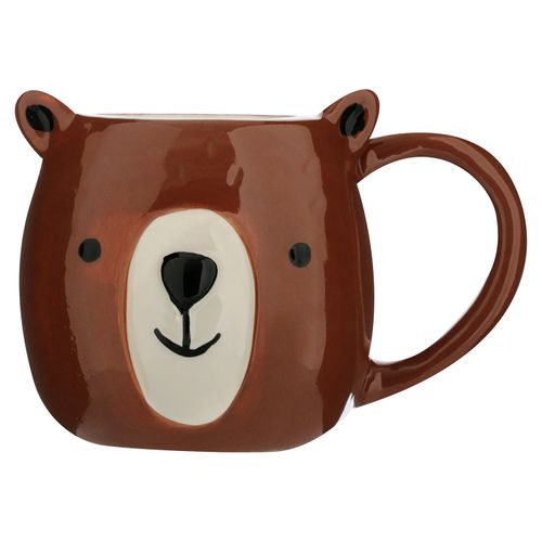 Taza marca Holiday Time, de cerámica, con diseño navideño