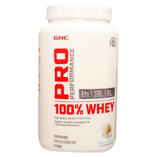Proteina Gnc 100 Whey Vainilla - 1.87 lb