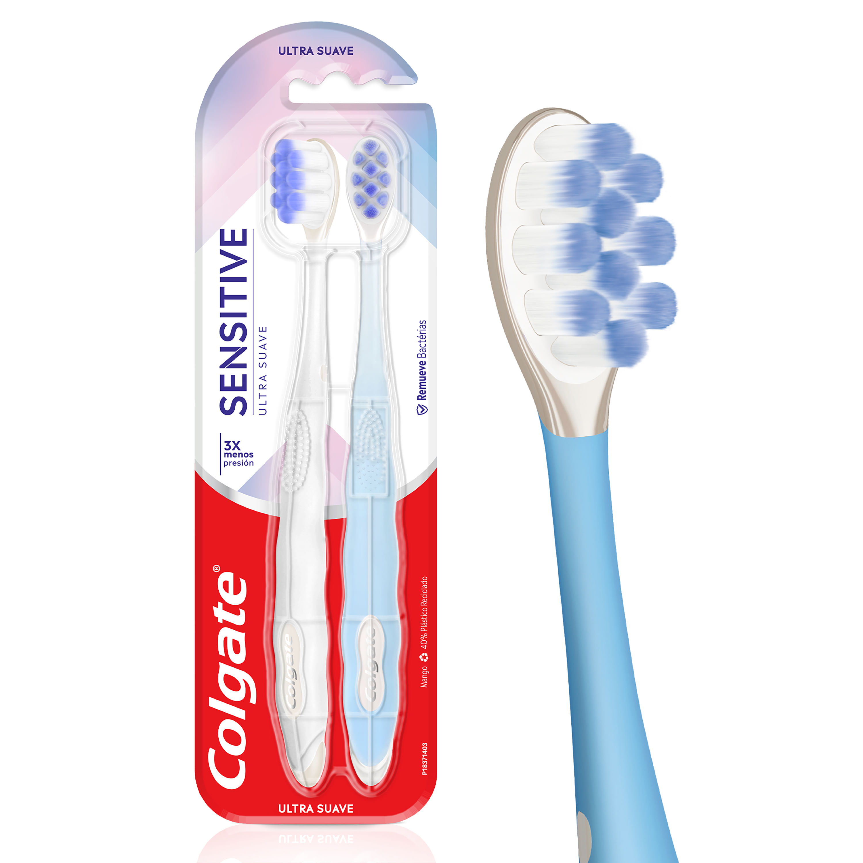 Comprar Cepillo Dental Colgate Sensitive, Cerdas Suaves 2 Pack